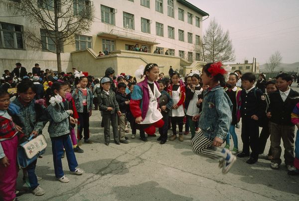 Schooling-Scool break in Ulannbaatar Mongolia