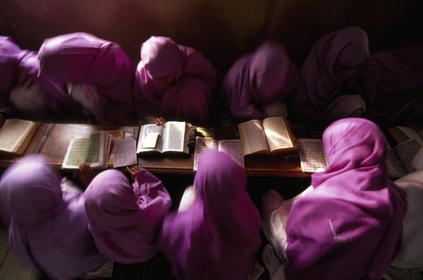 Schooling-girls in Multan Pakistan