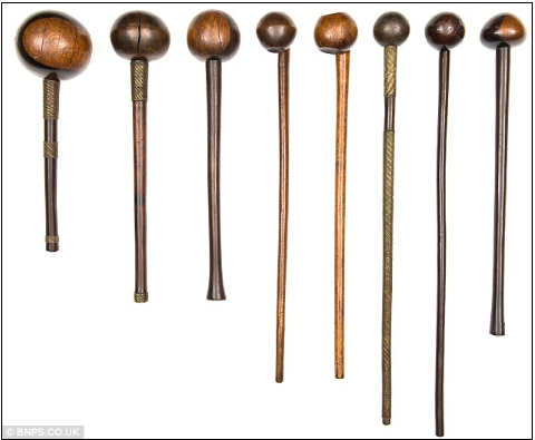 Hardwood knobkierries
