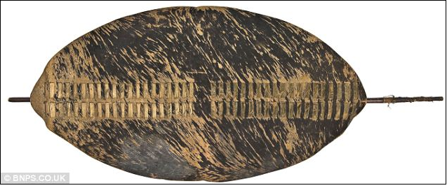 Zulu war shield or isihlangu