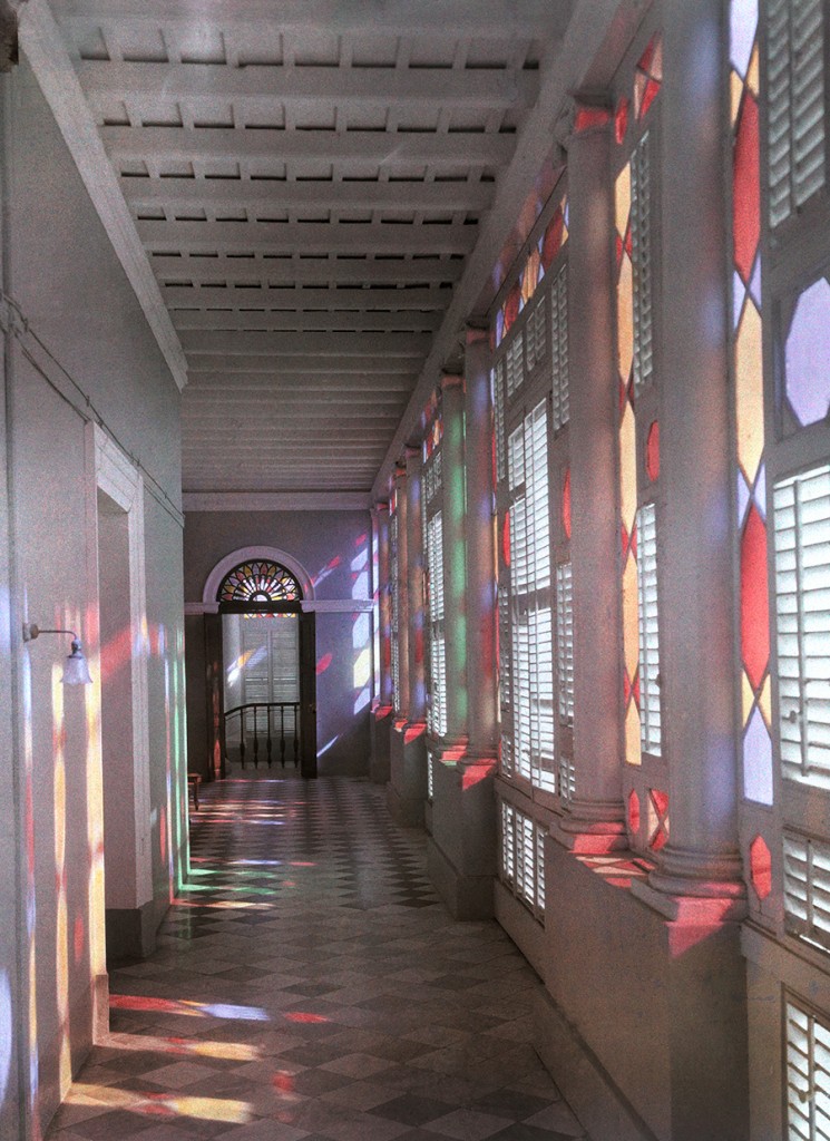 A colourful hallway in Casa Blanca, the Puerto Rican Governor’s Palace, December 1924