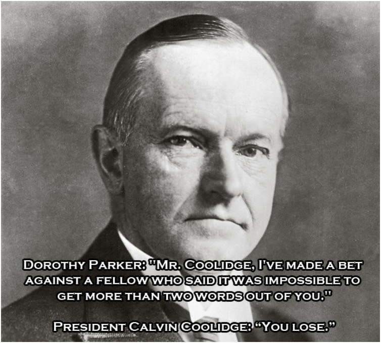 15 Calvin Coolidge