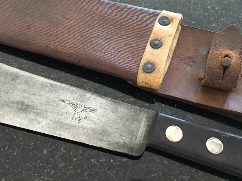 Machete used by Harry McCleland during WW1#2