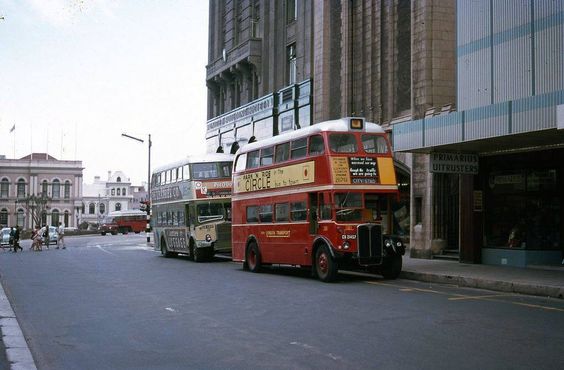 Buses in Main Street Port Elizabeth