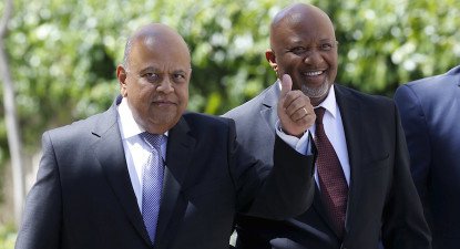 At the forefront of the struggle for clean government: Pravin Gordhan & Mcebisi Jonas