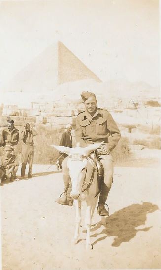 Harry Clifford McCleland on 13-11-1941 in Egypt