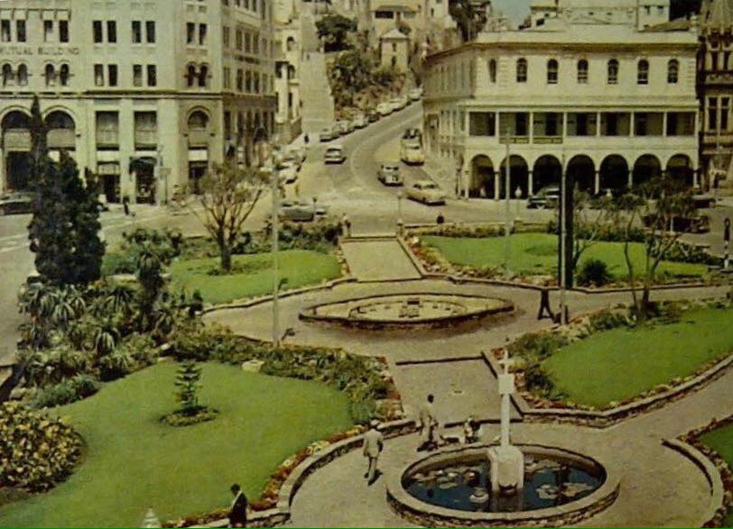 Diaz Cross in Mayors Garden 1960's