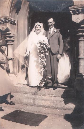 Wedding of Dorothy McCleland to Cecil John Farrington McCleland