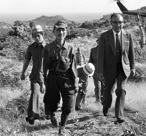 Hiroo Onoda, an Imperial Japanese Army intelligence officer who fought in WW2, held his position in the Philippines and refused to surrender until 1974