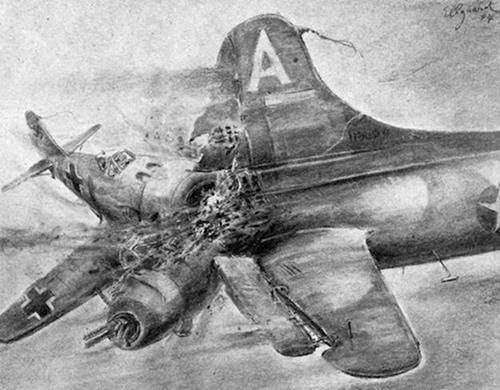 Russian pilots destroyed hundreds of German aircraft by ramming them in midair